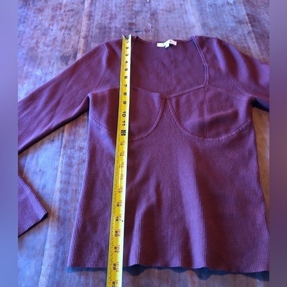 Madewell Wide Rib Sweater Top - Picture 4 of 8